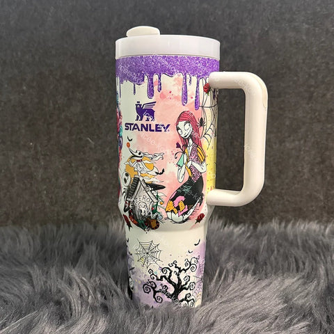 💥 2025 MEGA SALE OFF ️💥 Sally x Jack Skellington™ 40oz Glow Tumbler