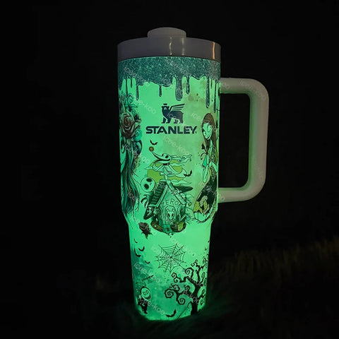 💥 2025 MEGA SALE OFF ️💥 Sally x Jack Skellington™ 40oz Glow Tumbler