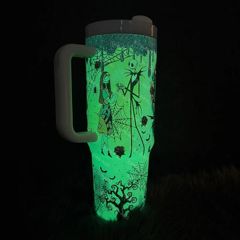 💥 2025 MEGA SALE OFF ️💥 Sally x Jack Skellington™ 40oz Glow Tumbler