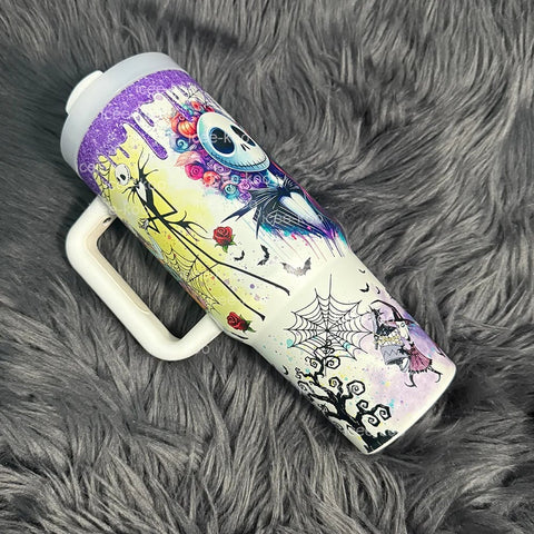 💥 2025 MEGA SALE OFF ️💥 Sally x Jack Skellington™ 40oz Glow Tumbler