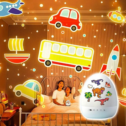 🦖 Dinosaur Egg Night Light Projector – Magical Bedtime Companion for Kids