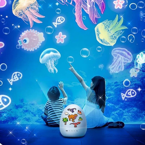 🦖 Dinosaur Egg Night Light Projector – Magical Bedtime Companion for Kids