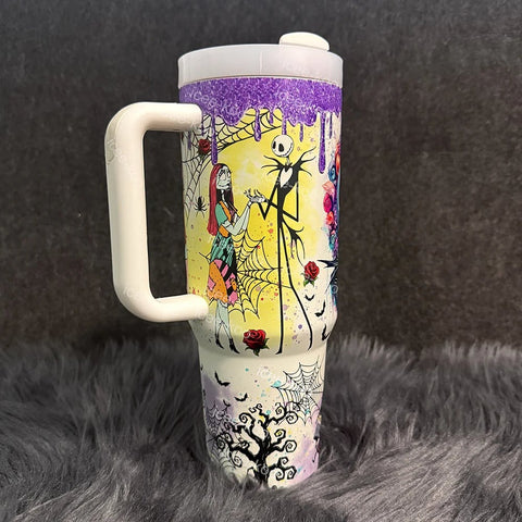 💥 2025 MEGA SALE OFF ️💥 Sally x Jack Skellington™ 40oz Glow Tumbler